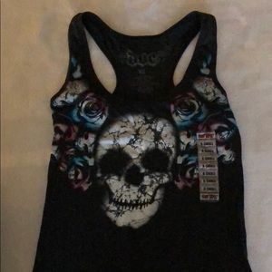 Juniors skull tank